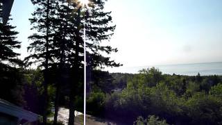 LowFlying Airplane Spraying For Gypsy Moths In Duluth Minnesota [upl. by Ahseikal]