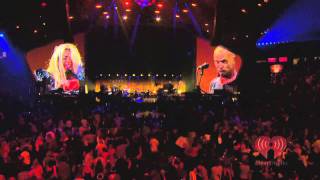 Lady Gaga amp Sting King of Pain Live at iHeartRadio 2011 [upl. by Urba]