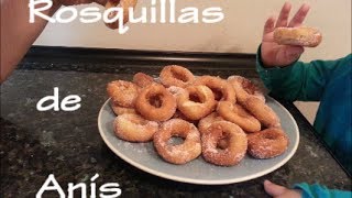 Rosquillas de Anís listas en 10 minutos [upl. by Eloise]