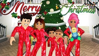 OUR FAMILY CHRISTMAS CARD PHOTOSHOOT Bloxburg Roleplay [upl. by Notelrac]