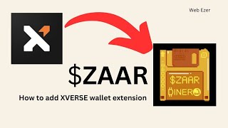 how to add xverse wallet extension to your mises browser for your ZAAR btc runes socialfi airdrop [upl. by Aisnetroh]