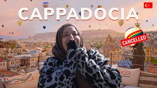 PROGRAM TO WARR GAYA 🥲 TRIP KI MAKSAT PURA NAHI HUA  SNOWFALL IN CAPPADOCIA 🇹🇷 [upl. by Nylrak]