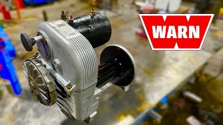 RESTORING a CLASSIC WARN WINCH [upl. by Assetal]