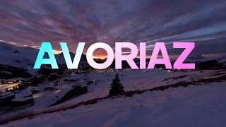 AVORIAZ 2023 Cinematic Skiing 4k Dec Drone amp Insta360 [upl. by Seiuqram]