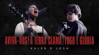 Kaleb e Josh  Avivanos  A Terra Clama  Fogo e Glória Vídeo Oficial [upl. by Helse400]