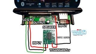 Cara menyambung Mp3 bluetooth Dengan PAM 4803 [upl. by Flanna]