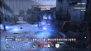 Eso Pvp ⚡Stamsorc 1vx Build GameplayUpdate 40 [upl. by Kcinnay712]