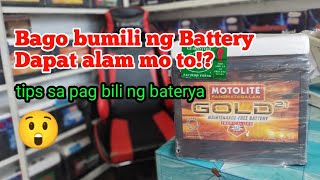 Bago Bumili ng Battery Dapat Alam mo to BATTERYPH [upl. by Pepillo]