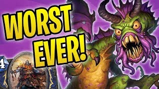 WORST SHUDDERWOCK Deck EVER  Shudderwock Windspeaker Shaman  The Witchwood  Hearthstone [upl. by Annibo]