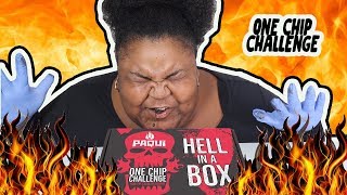 onechipchallenge prissy p DONT TRY THIS EVERRRR [upl. by Eillak]