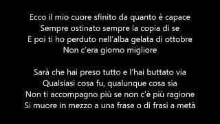 Laura Pausini  Frasi a metà TestoLyrics FATTI SENTIRE [upl. by Oona]