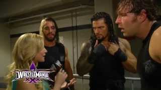 The Shield comment on their impressive win at WrestleMania 30 [upl. by Llebana]