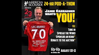 23 Carragher Foundation Fundraiser 24 Hour PODATHON [upl. by Nawk]