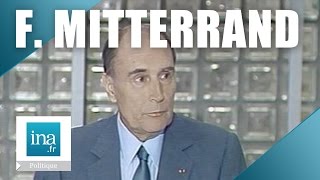 François Mitterrand quotOui je suis candidat à un second mandatquot  Archive INA [upl. by Tratner316]