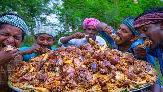 PESHAWARI CHAWAL  Pakistan Special Golden Pulao Recipe Cooking in Indian Village  Mutton Recipes [upl. by Michi991]