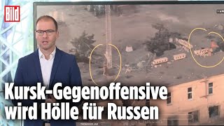 Putins Truppe bricht bei Tschasiw Jar durch  BILDLagezentrum [upl. by Gustie]