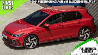 2024 Volkswagen Golf GTI Mk8 Launched In Malaysia  First Look  Full Interior Exterior [upl. by Wise]