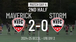 NVFC vs NVFC Storm 2nd Half  2024928 [upl. by Atimad]