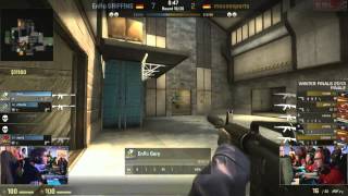 mousesports vs EnRo GRIFFINS  Finale EPS Winter Finals 2013  decache Map 1 [upl. by Noitsirhc]