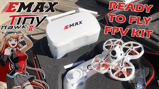 Emax TinyHawk II Ready to Fly RTF FPV Drone Kit for Beginners [upl. by Kudva]