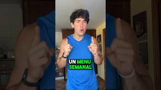 Menú semanal para perder peso y grasa 🥑⭐️ [upl. by Yuzik]