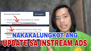 BAGONG UPDATE SA INSTREAM ADS NAKAKALUNGKOT ITO DAPAT ALAM NIYO TO [upl. by Arielle]