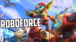 ROBO FORCE RUCKUS Paladins OB70 Battle Pass Skin Gameplay [upl. by Jilly]