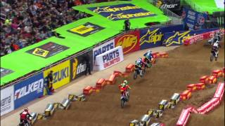 Race Day LIVE  2015 St Louis Round 13  250SX Highlights [upl. by Notsag]