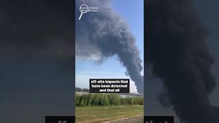 Garyville Storage tank at Marathon Refinery on fire [upl. by Bromleigh53]