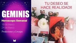 ⭐️GEMINIS SU CORAZÓN HA TOMADO UNA DECISIÓN 💓🔥💓 HOROSCOPO SEMANAL Cordelia Tarot [upl. by Connett]