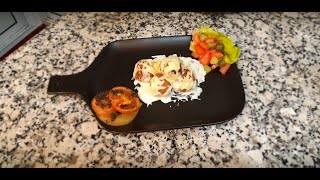 شهيوة كفتة ب صوص بيشاميل والفطر والفروماج  viandehachée avec sauce béchamel champignon et fromage [upl. by Erek]