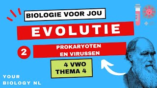 4 vwo  Evolutie  2  Prokaryoten amp Virussen [upl. by Aihpos]