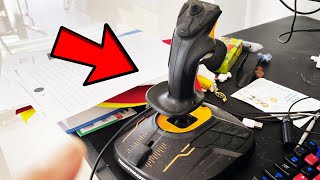 Thrustmaster Joystick T16000M FCS Compatible with PC Review [upl. by Kask]