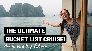 5 LUXURY HALONG BAY CRUISE ATHENA CRUISE  Vietnam  Vlog 047 [upl. by Ahsiloc]