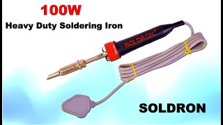 100 watts230 volts Soldering Iron  Heavy Duty Soldering Iron  Soldron Soldering Iron [upl. by Rotman282]