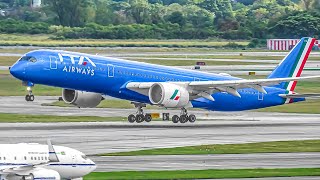 ✈️ 200 CLOSE UP TAKEOFFS and LANDINGS in 2 HOURS  NEW YORK JFK Airport Plane Spotting JFKKJFK [upl. by Asaeret]