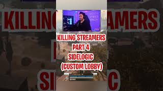 Killing Twitch Streamers SIDELOGIC Call Of Duty Warzone shorts [upl. by Vere]