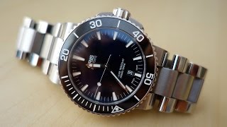 Oris Aquis Date 43mm Watch Review OR73376534135MB  Perth WAtch 7 [upl. by Eerolam293]