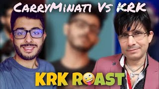 CarryMinati KrK Roast Half Omlette  KrK Vs Carryminati  Roast  MasTer Gamer [upl. by Northey]