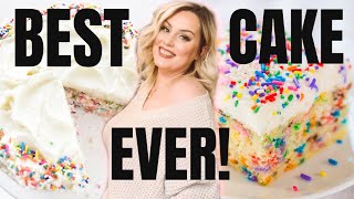 EASY KETO BIRTHDAY CAKE  KETO CAKE FROSTING RECIPE  DANIELA DIARIES [upl. by Zumwalt]