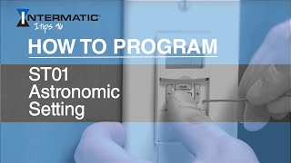 How to Program the ST01 Astronomic Setting [upl. by Enidualc]