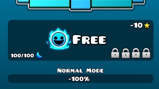 Geometry Dash Free All Levels 123  All Coins  All Main Levels 0 Click Untouch [upl. by Ardnajela]