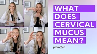 Types of Cervical Mucus  Demonstration on Hormones Impact on Your Fertility [upl. by O'Toole694]