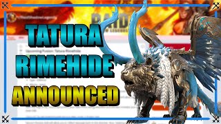 TATURA RIMEHIDE ANNOUNCED  DECEMBERCHRISTMAS FUSION  RAID SHADOW LEGENDS [upl. by Porett234]