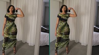 How to make bodycon dress  cutting and stitching sewing sewingtutorial [upl. by Phalan328]