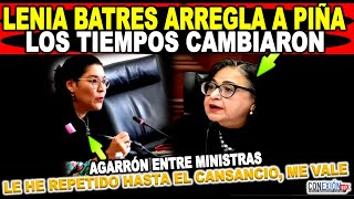 ¡Agarrón entre N Piña y Lenia Batres así se confrontaron en la Suprema Corte Le he dicho N veces [upl. by Marcia]