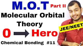 Class 11 chap 4  Chemical Bonding 11  Molecular Orbital Theory IIT JEE NEET  MOT Part II [upl. by Marj]