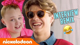 Jace Norman Interview REMIX 😎 w JoJo Siwa Kira Kosarin amp Daniella Perkins  NickStarsIRL [upl. by Anitan169]