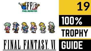 Final Fantasy VI Pixel Remaster 100 Platinum Trophy Walkthrough  Part 19  Finding Friends 2 [upl. by Anitrebla]