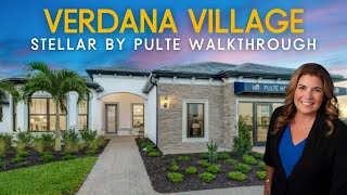 Stellar by Pulte Walkthrough Video from Verdana Village in Estero FL [upl. by Rahas]